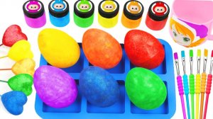 Мультики для детей. Яркие сердечки, кисточки и яички. Смотреть онлайн яркие мультики для малышей.