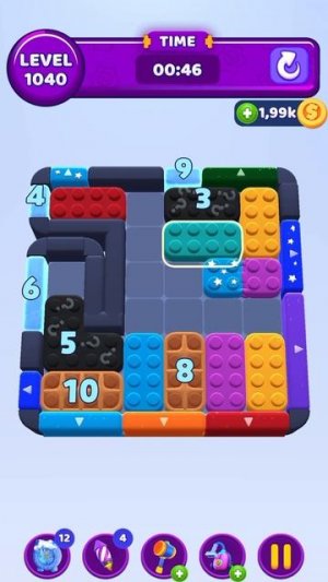 Color Block Jam 1040 Уровень