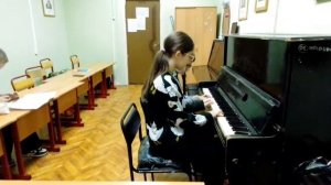 Произведение "Ходит ветер у ворот".
Обработка М.Глинки.