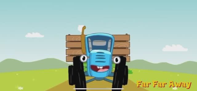 Синий трактор 🚜 Изучаем личный транспорт 🚗 🏍️