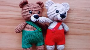 Вяжем игрушку.Мишутка в шортиках ч.2 тело.