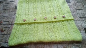 ВЯЖЕМ  ОЧЕНЬ  КРАСИВУЮ НАВОЛОЧКУ НА ДИВАННУЮ ПОДУШКУ #