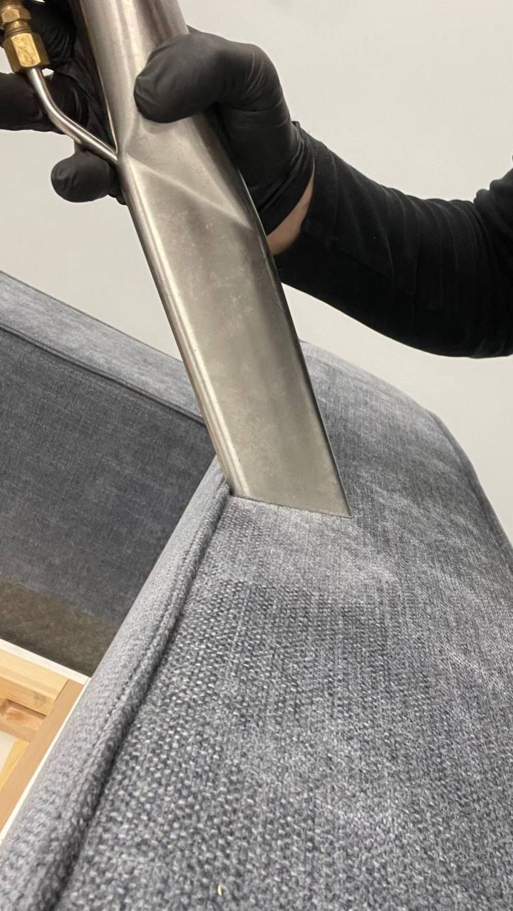 Обработка стыков, краев и швов при химчистке