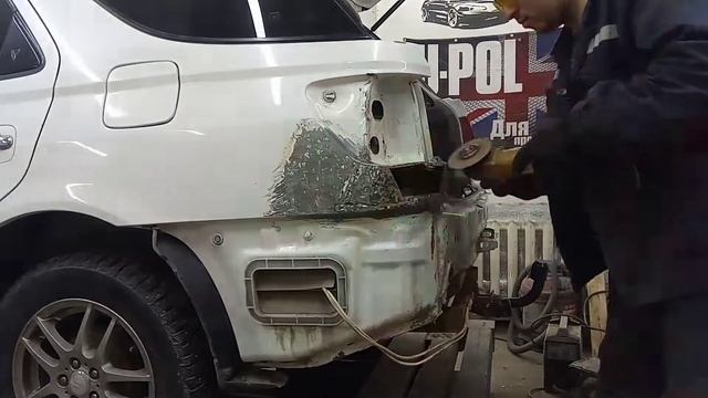 Toyota vista ardeo, задняя панель вварена и не только. смотреть онлайн