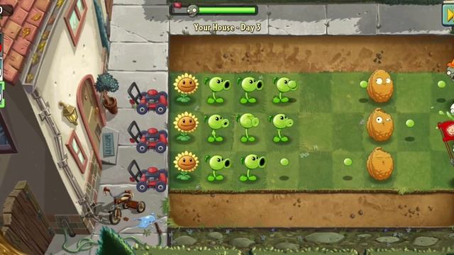 Играем в Plants vs Zombis (растения против зомби) смотреть онлайн