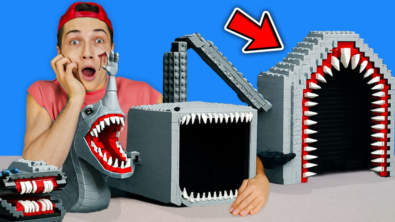 НЕ ОТКРЫВАЙ ЛЕГО НАБОР ЭЛЬ ГРАН МАЙЯ, БЛУП И ПОЖИРАТЕЛЬ МОРЕЙ 😱🔪 ПОДВОДНЫЕ МОНСТРЫ смотреть онлайн