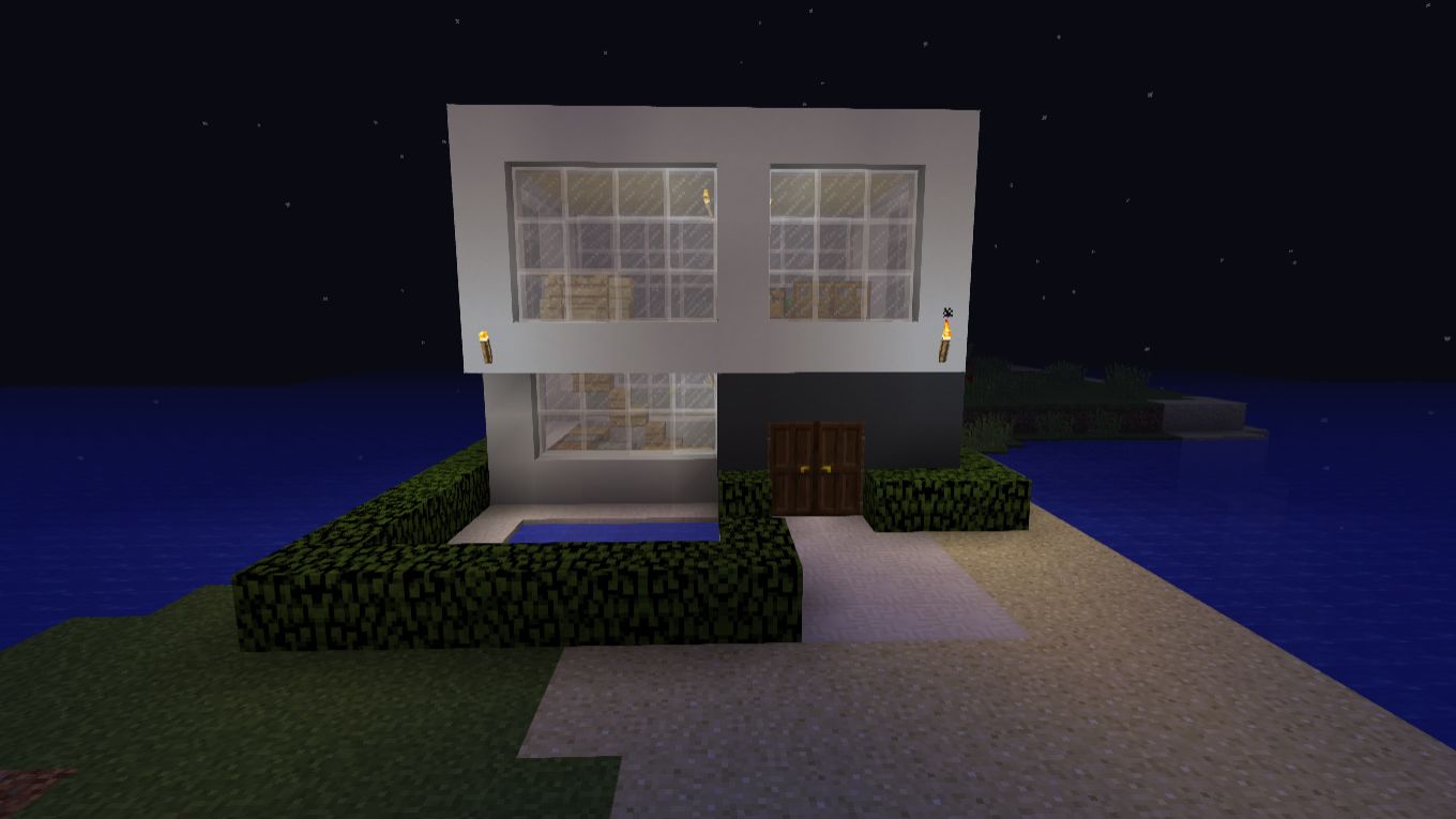 Строительство дома хай-тек в Майнкрафт смотреть онлайн