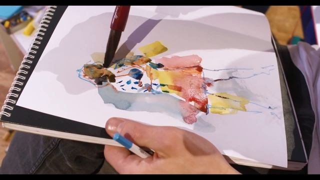 Рисуем фигуру человека от пятна. Курс СкетчДизайн Человека смотреть онлайн