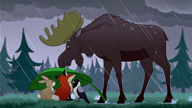 🦌 МУЛЬТ ПРО ЛОСЯ И ДРУЖБУ ЗВЕРЕЙ: Лес, полный тепла и приключений! | Добрый семейный мультфильм