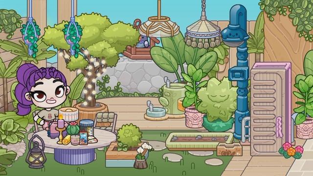 обустройство заднего двора