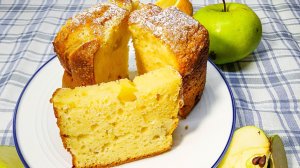 ТВОРОЖНЫЙ КЕКС С ЯБЛОКАМИ   //APPLES AND CUPPING CUP CAKE//