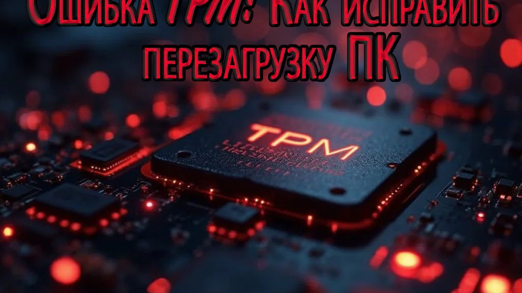 Ошибка TPM: Как исправить перезагрузку ПК?