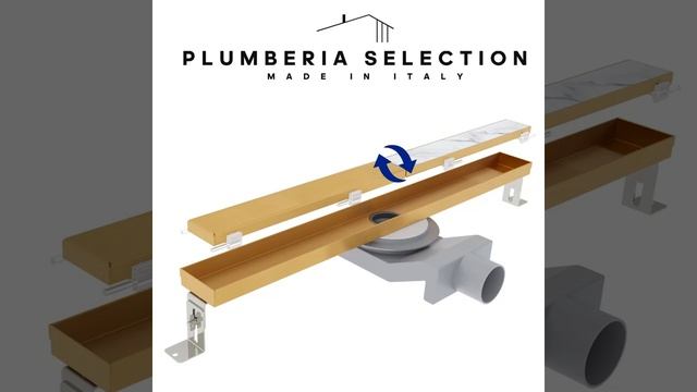 Душевой трап Plumberia Selection PSL OB