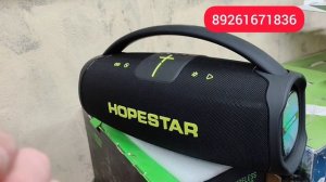 Реальная Убийца JBL Boombox 3 🔥Колонка Hopestar A65 300 Вт✅ Мини обзор в Новгородск поселок Угловка