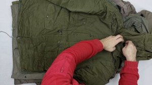 40316 Парки куртки мужские военные, 2пак, parkas 1/3, секонд (extra) оптом