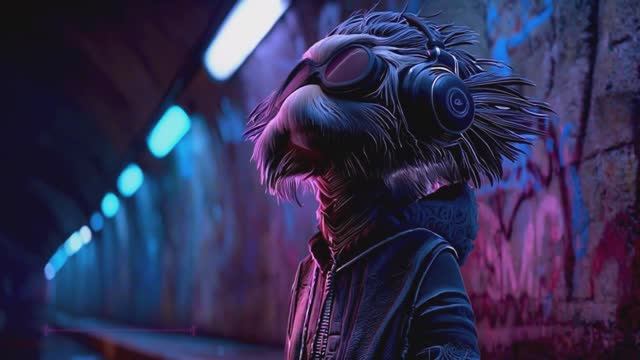 Суета ночи - Электронная музыка для отдыха и расслабления, фоновая неоновая музыка смотреть онлайн