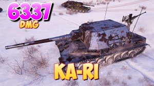 Ka-Ri - 4 Фрагов 6.3K Урона • Хрустящий! • Мир Танков