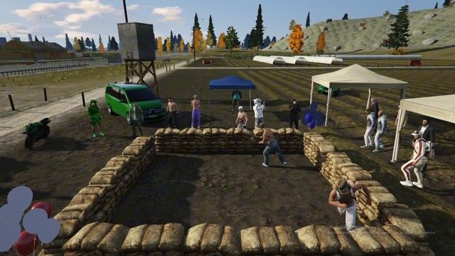 Кулачные бои !!! ГТА-5 //RMRP-АРБАТ// смотреть онлайн