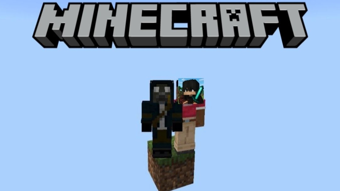 Minecraft один блок с другом Polkovnik_Artem Часть 1 смотреть онлайн