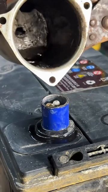 Новая клемма на аккумуляторе своими руками 😁👌 смотреть онлайн