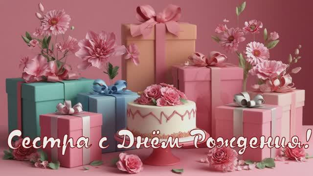 Сестра с Днём Рождения смотреть онлайн