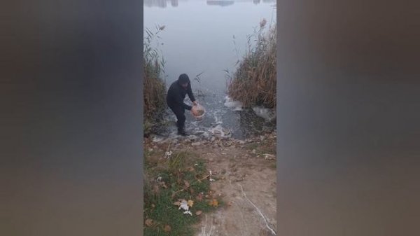 рыбалка на озере Ак-гель