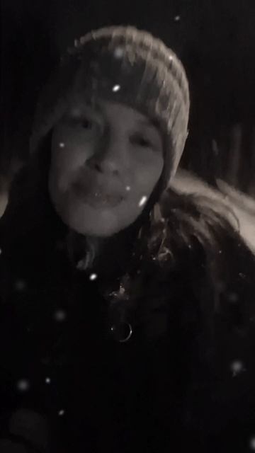 Я: «не радуюсь снегу». Также я: