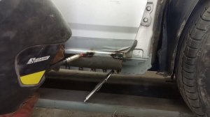 Toyota corolla замена порогов!