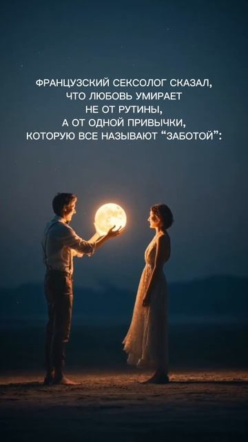 Любовь умирает не от рутины.