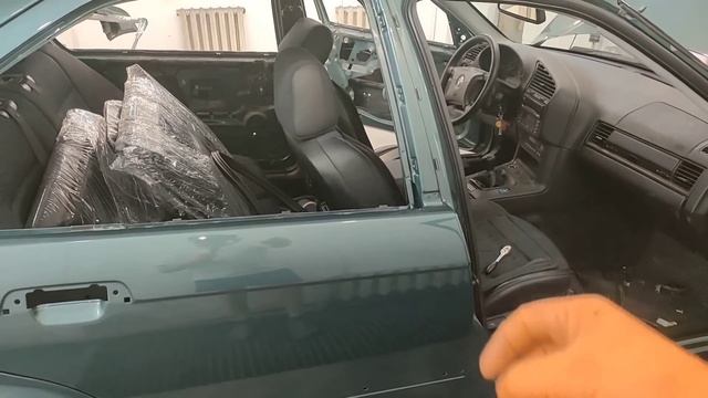BMW 3, Покраска смотреть онлайн