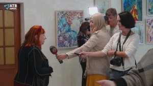 Выставка живописи Любовь Полиш "Звучание галактик"