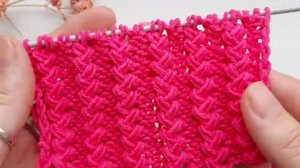 Вы не поверите своим глазам!!! Как просто связать красивый и такой простой узор спицами