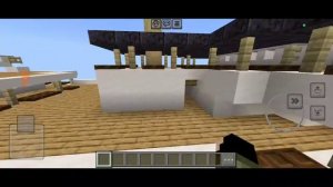 британский корабль в Майнкрафте