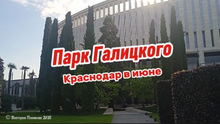 Чудесный парк Галицкого Краснодар в июне и музыка саксофона для релаксации смотреть онлайн