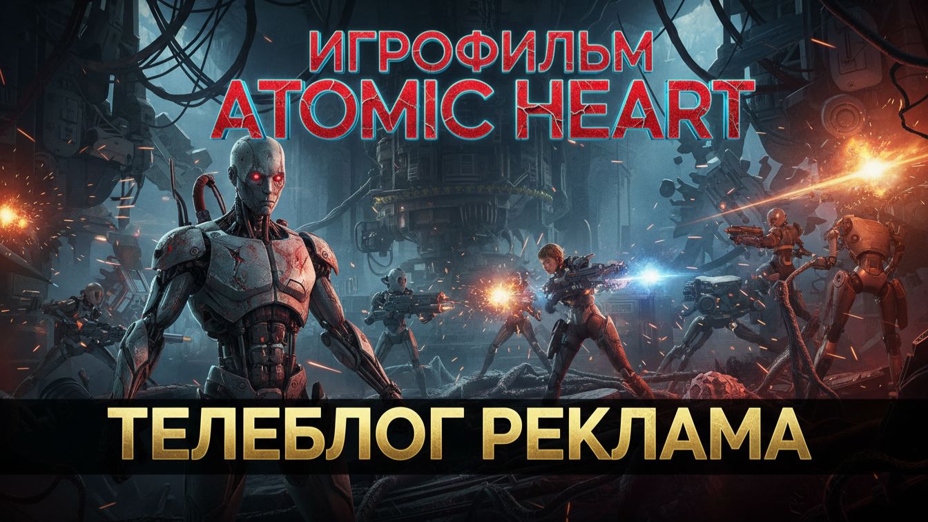 ИГРОФИЛЬМ Atomic Heart Полное прохождение. Часть 1