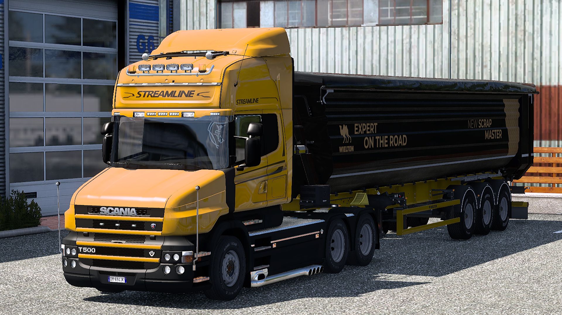 SCANIA T500 - (Верона - Биело-Поле) - ETS2 смотреть онлайн