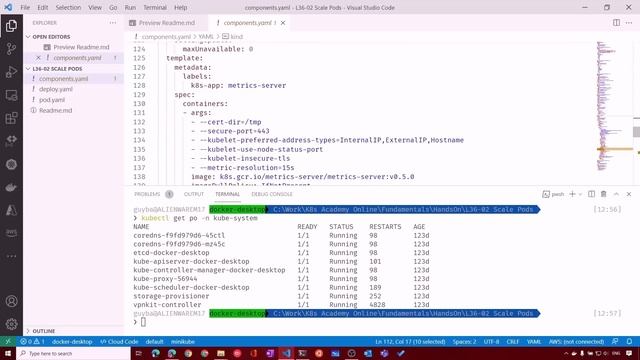 Docker Containers and Kubernetes Fundamentals – Full Hands-On Course - 022 Scaling смотреть онлайн