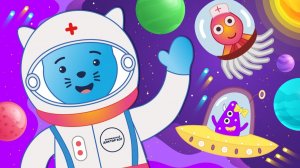 Доктор Кот – веселый друг | Космический Доктор Кот | Мультфильмы для детей