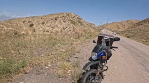 Одиночный дальняк из Красноярска на Памир на Bajaj Boxer 150 X. Часть 7.2. Седьмой день в пути.