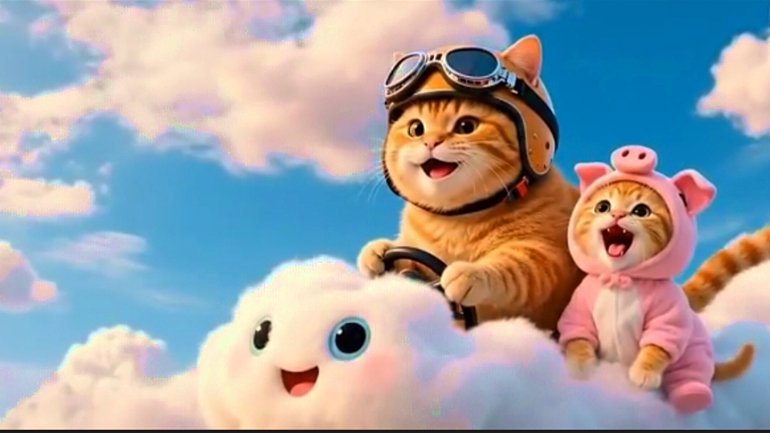 Мультики для детей, котик и его приключения, сборник мультиков/мультфильм смотреть онлайн