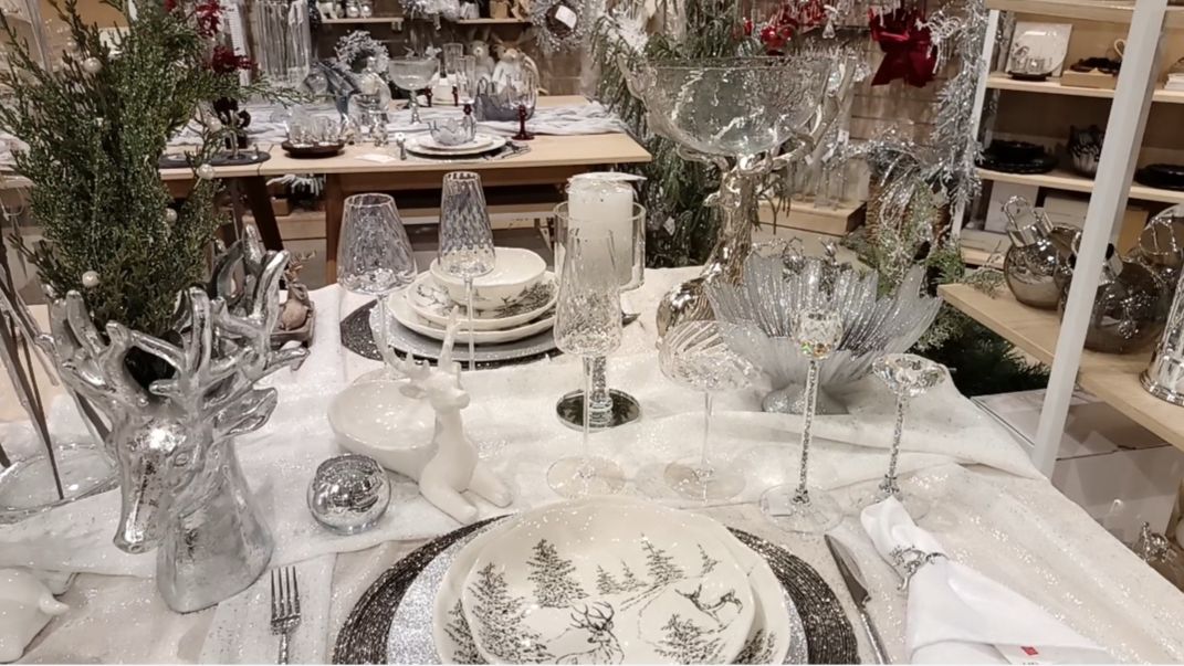 Зимняя сказка на вашем столе. Новогодняя посуда с оленями из Германии смотреть онлайн