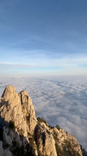 Вид на зубцы «Ай-Петри». смотреть онлайн