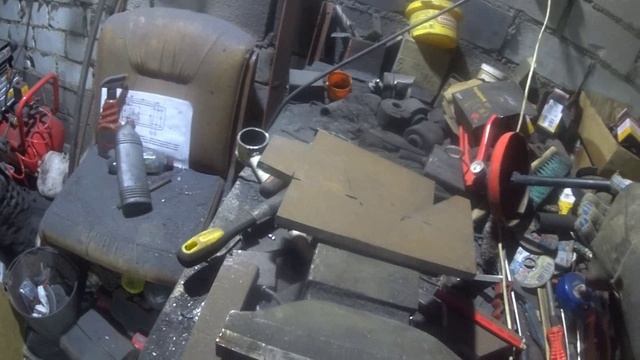 Делаю крепеж противовеса.