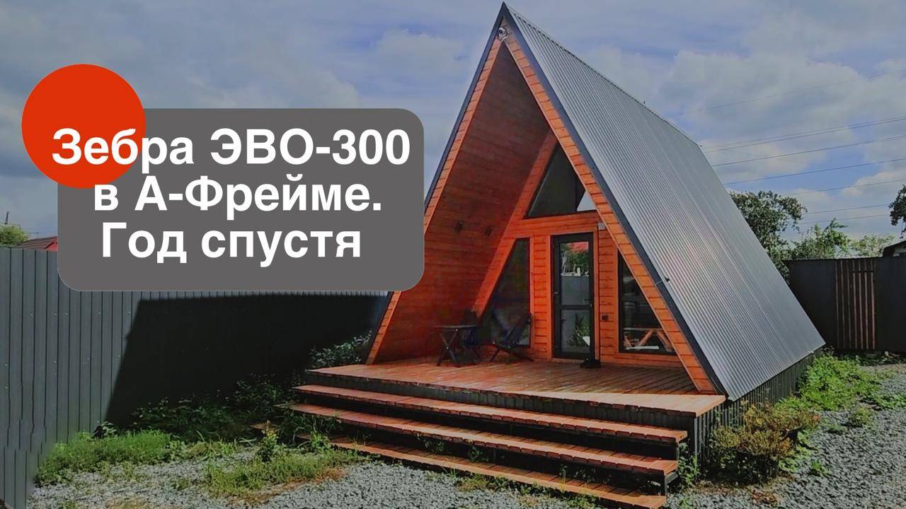 Зебра ЭВО-300 в А-Фрейме. Год спустя