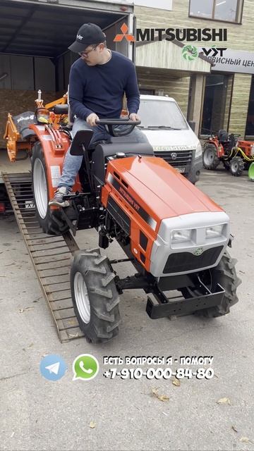 Новое поступление тракторов Митсубиси еще лучше чем были! #трактор #минитрактор #купитьтрактор смотреть онлайн