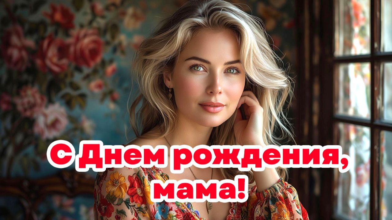 С Днем рождения, мама!