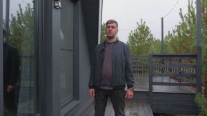 Дом Афрейм с пристройкой и дополнительной спальной. Строительство глемпинга A-frame house. Дом шалаш