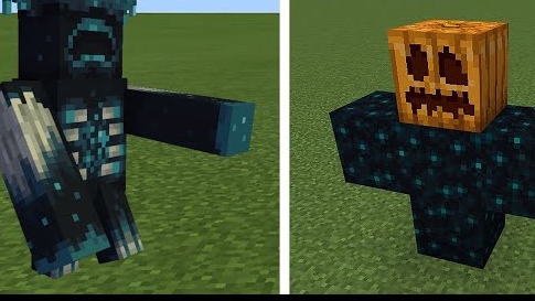 Девушка ВАНДЕРА в Minecraft PE Bedrock