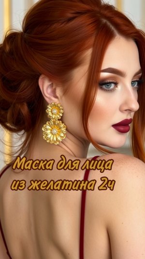 Желатиновая маска для лица 2ч