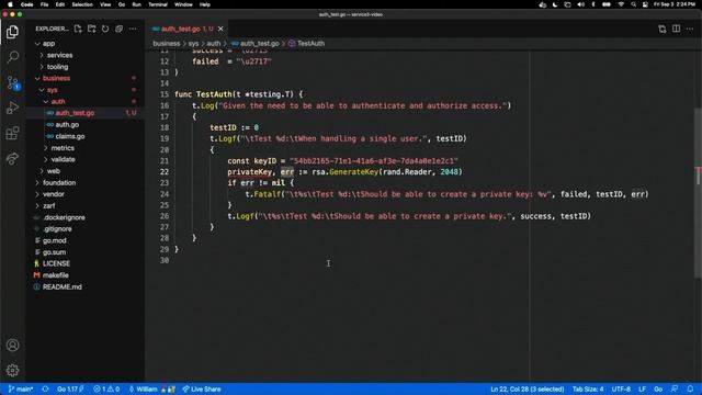 9.4 - Auth Unit Test смотреть онлайн